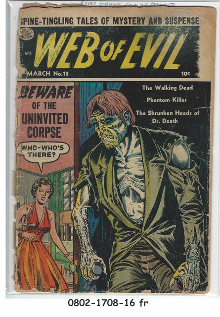 Web of Evil #12 © March 1954 Quality Comics